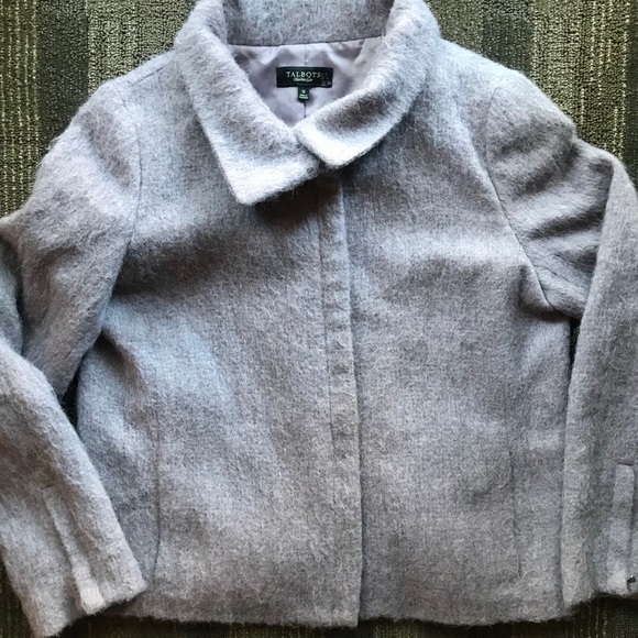 Talbots 12 Lavendar Wool Alpaca Blend Skirt Suit - Picture 4 of 8